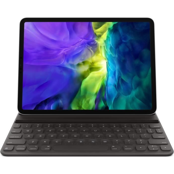 Smart Keyboard Folio pour iPad Pro 11'' (3ᵉ génération) et iPad Air 10,9'' (4ᵉ génération) - Français - Noir