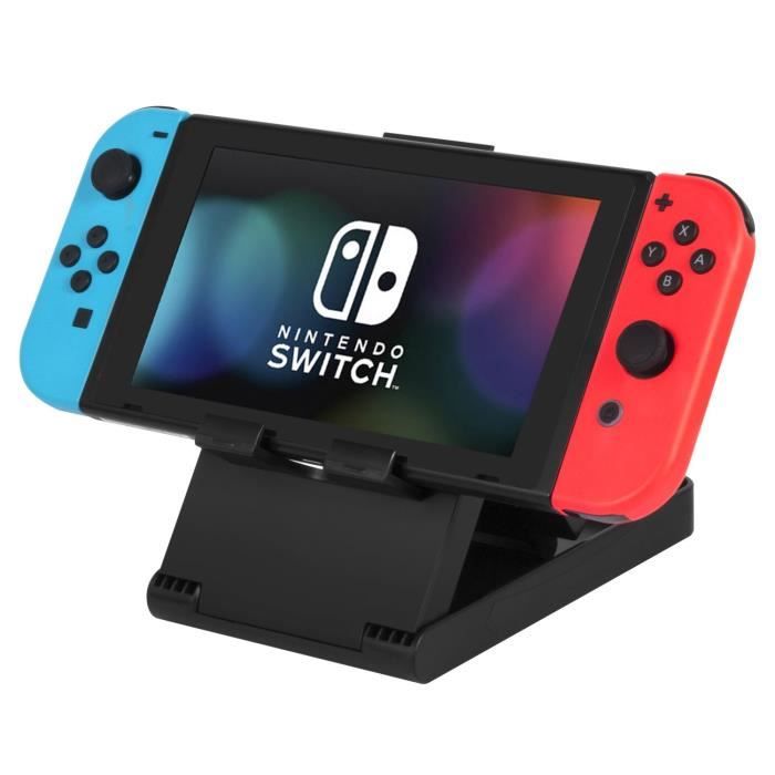 Support Pour Nintendo Switch Support De Jeu Compact Reglable Pour Nintendo Switch Cdiscount Jeux Video