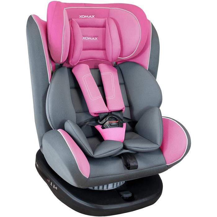 XOMAX 916 Siège Auto Isofix pivotant 360 degrés I inclinable I Groupe 0+-1-2-3  I evolutif 0-36 kg, 0-12 ans I Housse amovible [450] - Achat / Vente siège  auto XOMAX 916 Siège Auto Isofi450 - Cdiscount