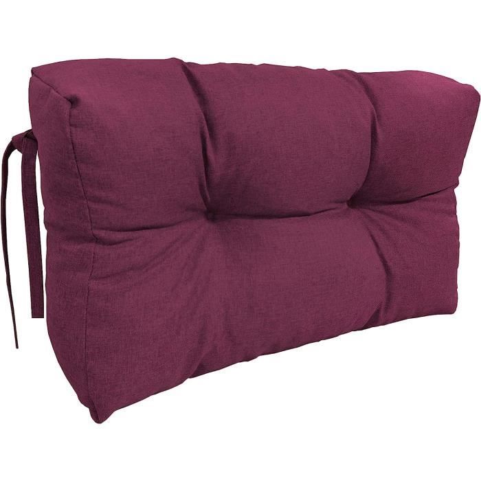 Chilly Pilley Coussin De Palette EU - Ensemble Coussins Pour Meubles Palette Dossier Siège Latéral (2er Set Elfenbein)