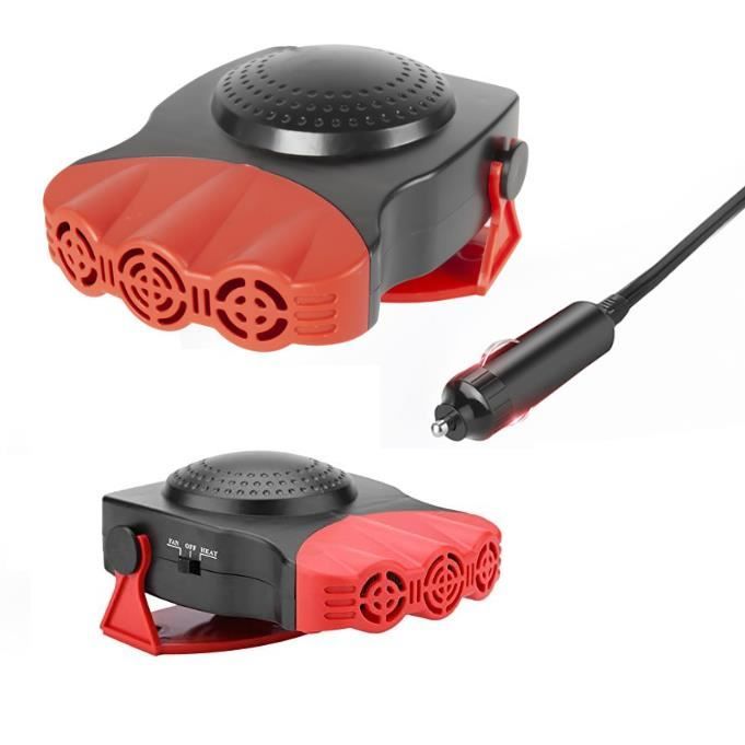 Chauffage De Dégivrage Voiture 12V 150W - Désembueur Portable Froid/chaud Violet