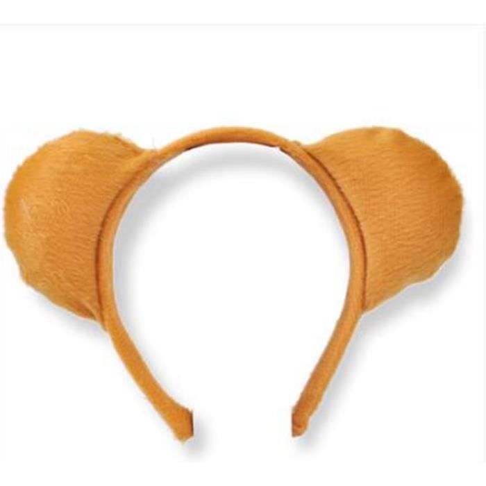 Widmann 10016 Costume d'ours, serre-tête avec oreilles et queue, marron, animal de compagnie, fête à thème, carnaval, unisexe – Adulte, multicolore, taille unique (Lot de 2