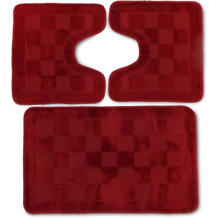 Ensemble tapis de bain 3 pièces - Le Pommeau De Douche