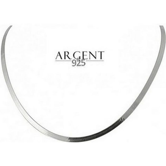Collier Maille Câble Argent 925 Avec Perle De Nacre 8mm AAA - Ras Du Cou, Femme, Blanc Nacré