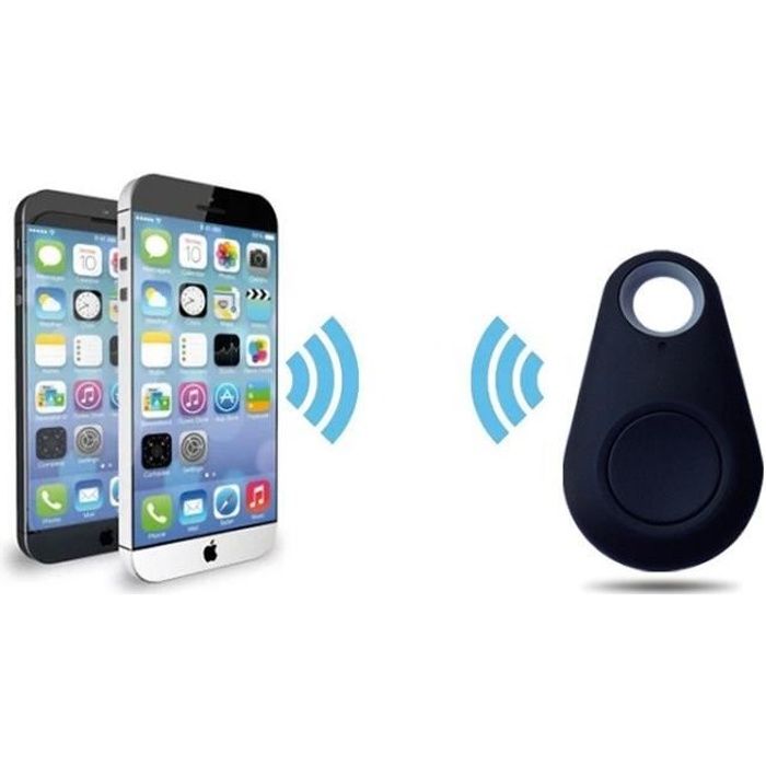Mini Chat Chien GPS Suivi Localisateur Prévention Anti-Perte Étanche Portable Bluetooth Tracker pour Bagages Enfants Animaux Chats Chiens Portefeuille Clé Collier Accessoires