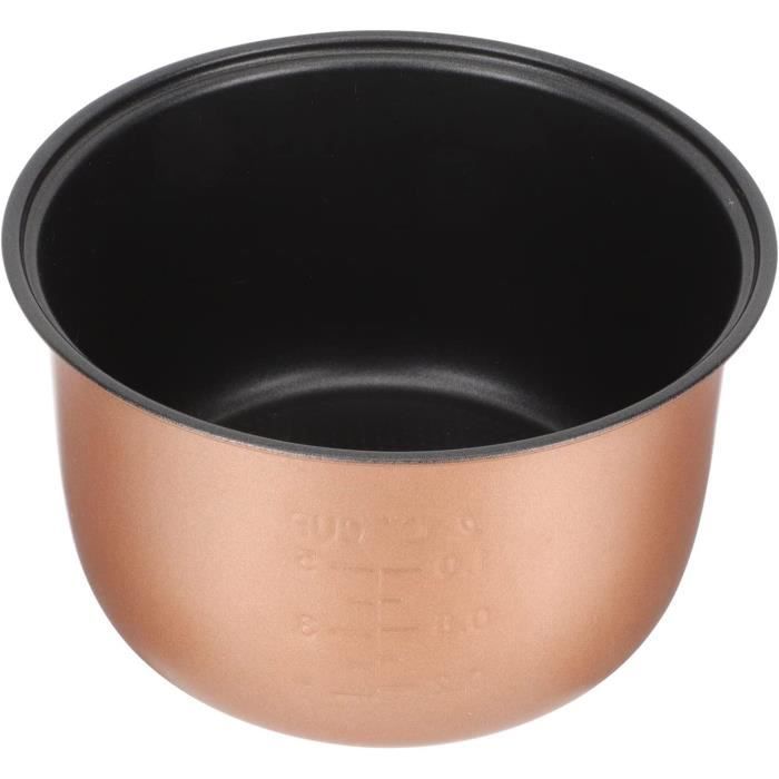 Doublure Cuiseur à Riz Acier Inoxydable LAPYAPPE - Pot Intérieur De Remplacement Universel