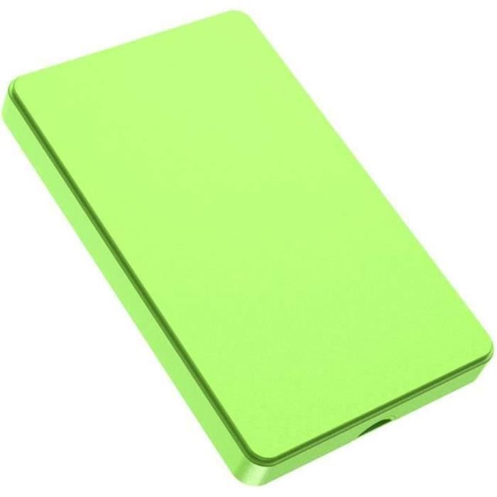 Disque Dur Externe 500Go – USB 3.0 – Ultra Fin Aluminium – Or – Portable