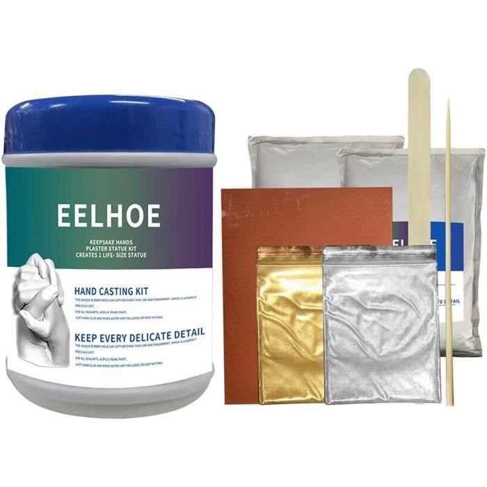 Kit Moulage Main Couple - Créez Un Souvenir Unique En Sculptant Vos Mains - Cadeau Romantique Mariage Famille