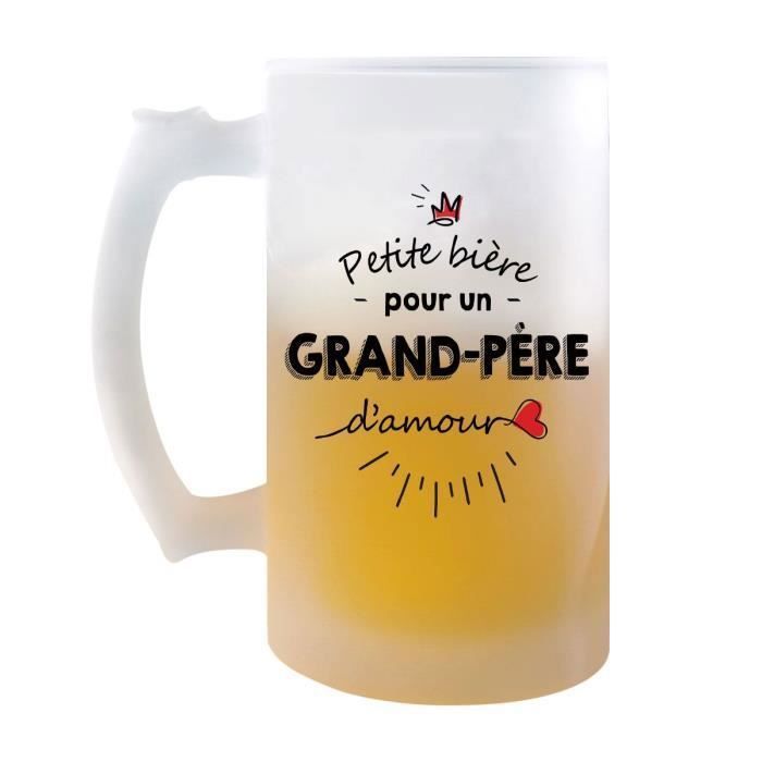 Verre Personnalisé Polar-effekt Verre à Bière De Blé 0.5l Avec Gravure Idée Cadeau Personnalisé En Verre De Blé - Motif Vrai Véritable Gentleman Bouteille Verre A Ricard