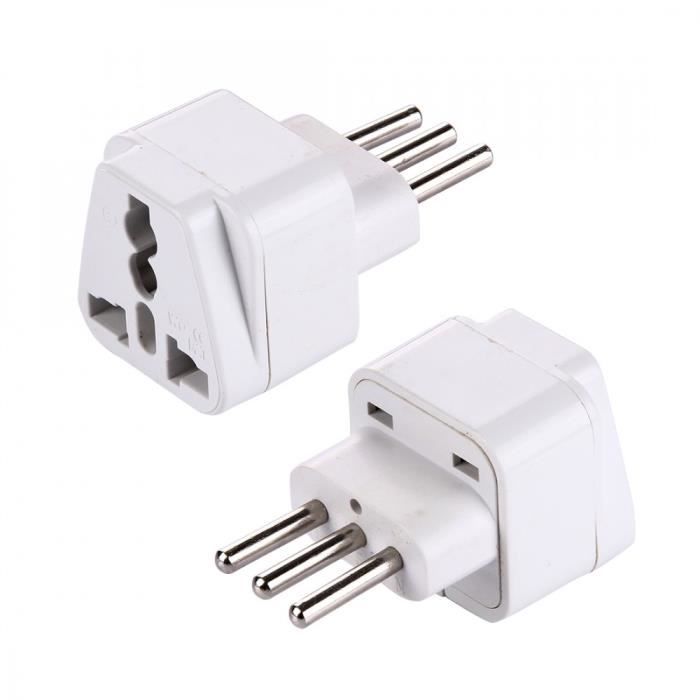 Adaptateur Electrique Secteur de FRANCE //vers USA 220 Volt 6 Ampere