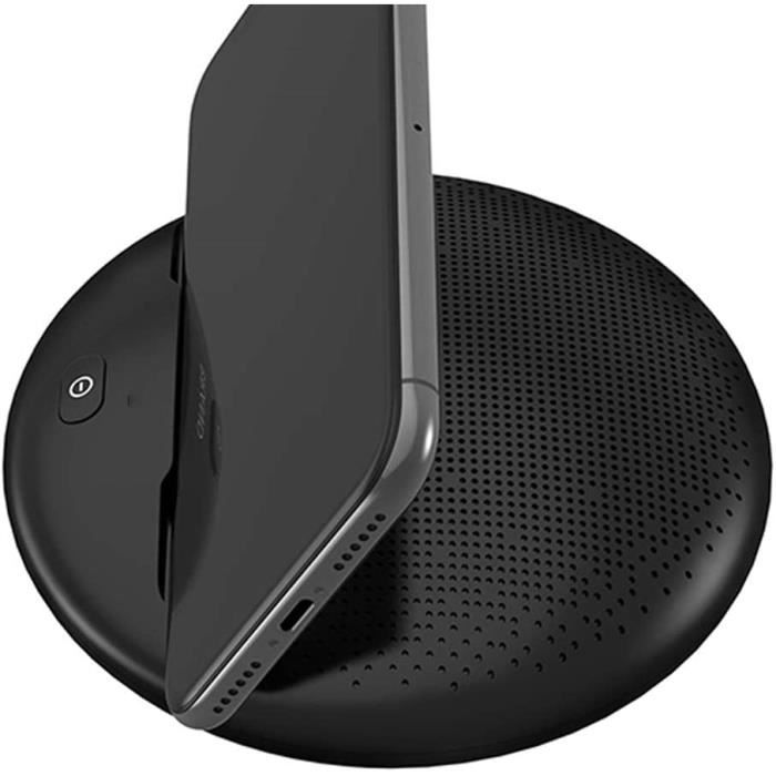 Porte-Haut-Parleur Portable Peyyargo - Support Réglable Pour Enceintes 7 à 12 Pouces - Sangles Nylon Et Cuir PU - Pour Vélo, Golf, Bateau