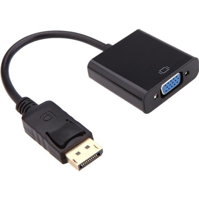 DeLOCK 62656/ C/âble Adaptateur DisplayPort 1.1/ m/âle vers 1/ x VGA 1/ x HDMI 1/ x et 1/ x DVI 24/ 1/ Noir
