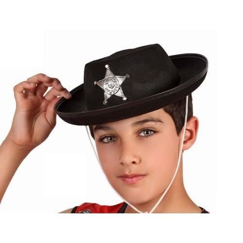 Chapeau de Sherif Enfant - Cdiscount Jeux - Jouets