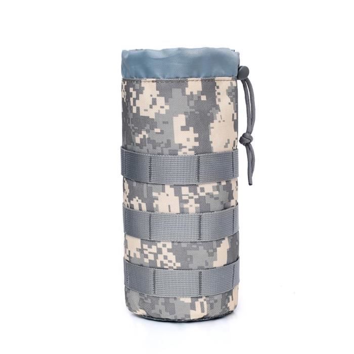 Pochette Tactique IDOGEAR Pour Bouteille D'eau - Camouflage - Fixation MOLLE