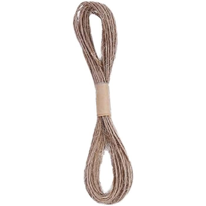 PATIKIL 1 Pouce X 39 Pieds Naturel Tordue Coton Corde, 3 Brin Doux Artisanat Corde Avec PATIKIL 1 Pouce X 39 Pieds Naturel Tordue Coton Corde, 3 Brin Doux Artisanat Corde Avec