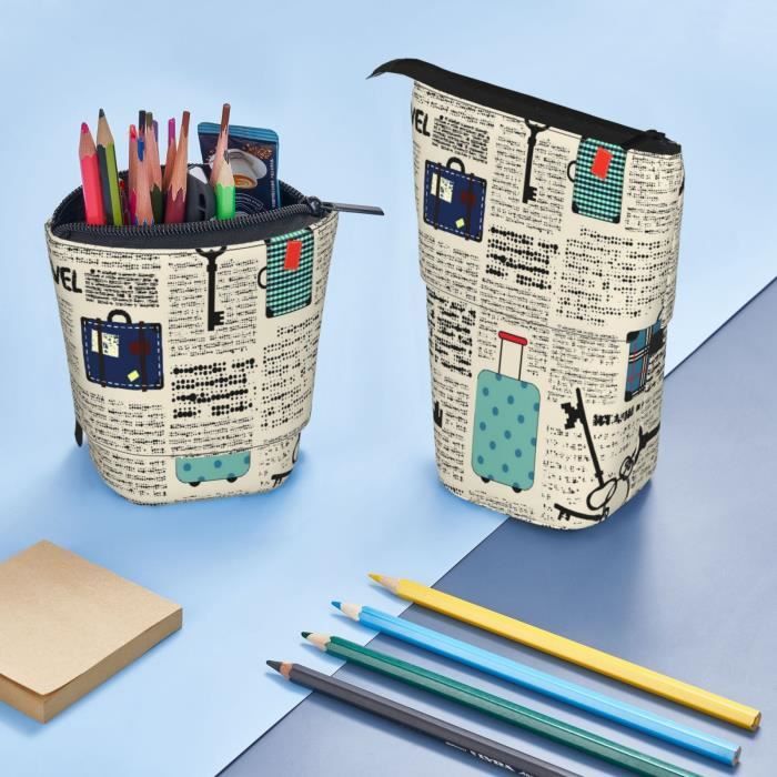 Sac à Dos Scolaire Garçon Gamer,Crayons Thème Du Jeu Trousse