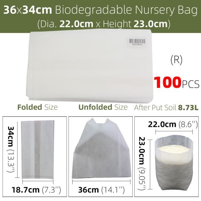 Arctic North Company 200 Couteaux Réutilisables 18cm - Biodégradables Compostables Écologiques