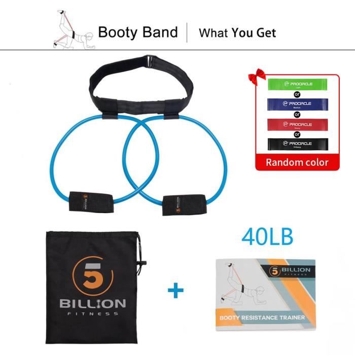 Bandes De Résistance Fitness Avec Pédales Et Poignées - 8 Tubes En Latex - Pour Musculation, Abdos, Tractions - Idéal Maison & Voyage