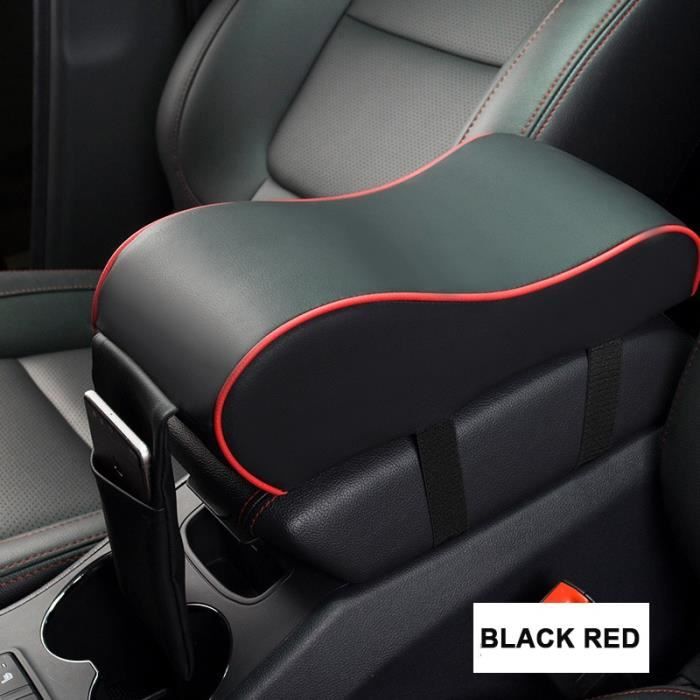 Black red -Accoudoir Central universel en cuir pour voiture, coussin,  housse de coussin, repose bras, pour Console centrale de voitu - Cdiscount