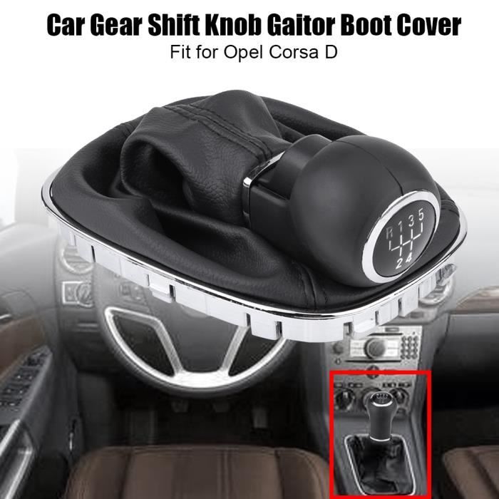 Soufflet De Levier De Vitesse Pour Opel Astra 3 H (2004-2010) - Noir, Neuf Sous Emballage
