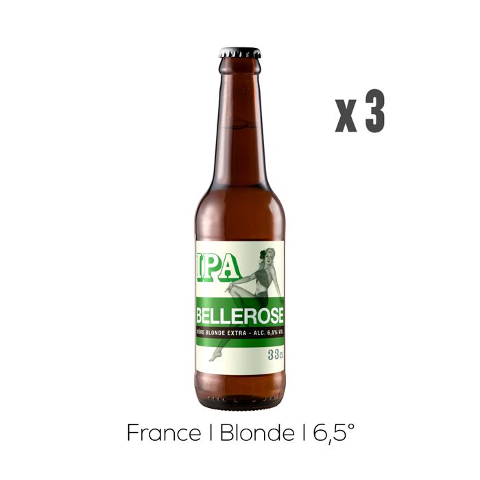 Pack Bières Bellerose IPA - 3x33cl - La cave Cdiscount