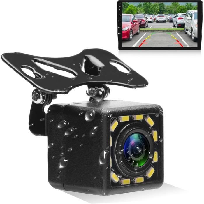 LEXXSON Caméra De Recul 170° CMOS Mini IP68 Vision Nocturne - Avant Ou Arrière 12V
