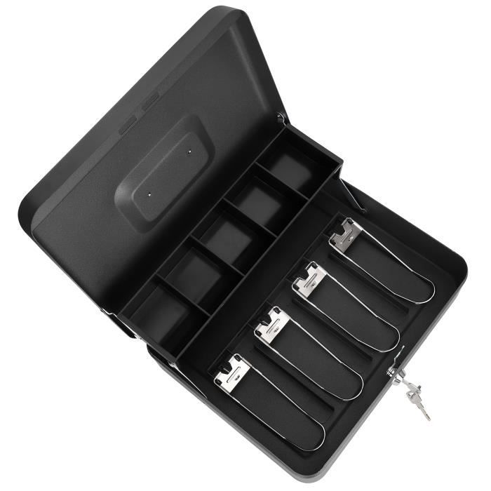 YYTECH Mini Coffre-Fort Portable – Boîte Verrouillable ABS Avec Code à 3 Chiffres – Idéal Pour Téléphone, Argent, Bijoux – 24x14x10 Cm