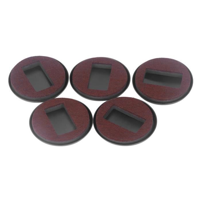 Lot De 4 Tasses à Roulettes (protecteurs De Sol) En Feutre - Couleur Beige - Fabriqué Au Royaume-Uni