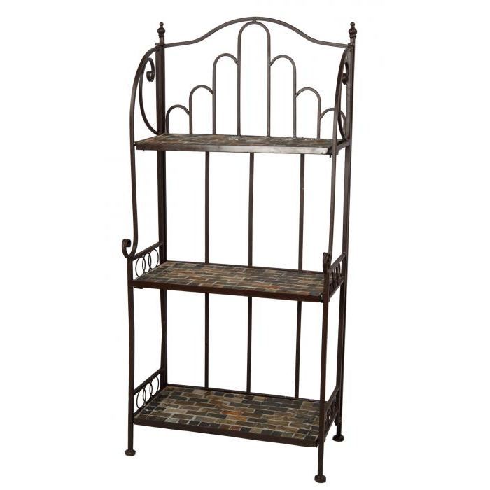 Etagere De Jardin En Fer Forge Pour Plantes Achat Vente Coffre