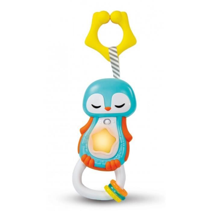 CLEMENTONI HOCHET PINGOUIN BLEU 22 CM