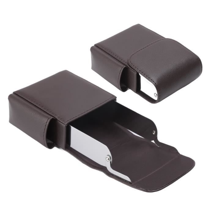 Étui À Cigarettes En Métal Étui À Cigarettes En Acier Inoxydable Pu