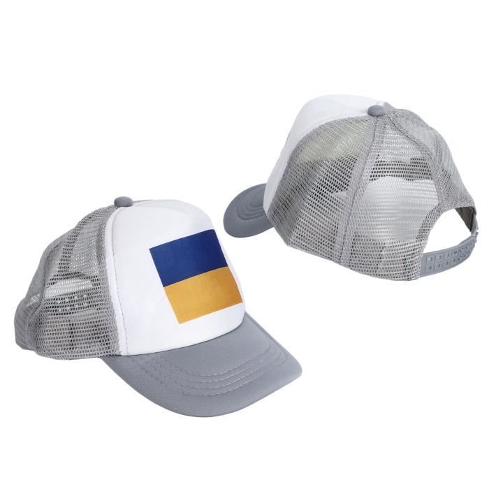 KOA Casquette Baseball Polo Hip-Hop Homme Femme Casquette Chapeau Cap chapeau de soleil Gris