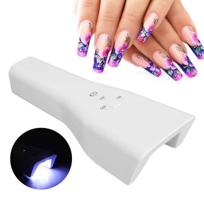 RUMOCOVO® Sèche Ongles Portable 18W, Lampe à Main Pour Vernis Gel