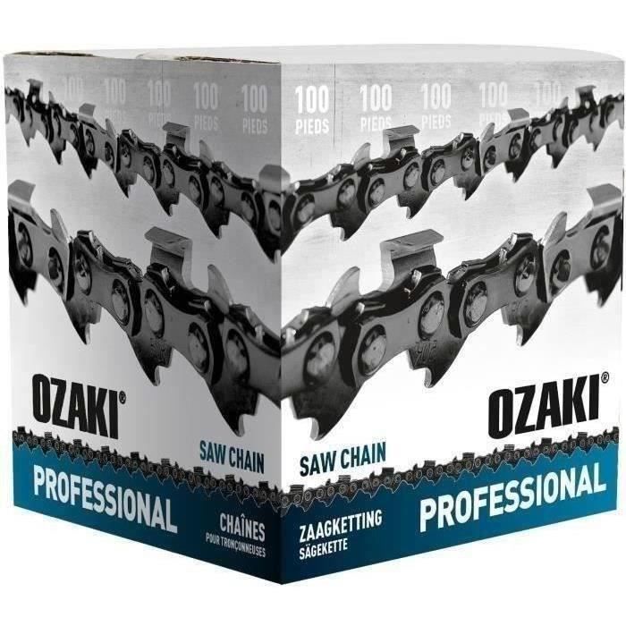 Rouleau de chaîne de tronçonneuse OZAKI semi carrée: