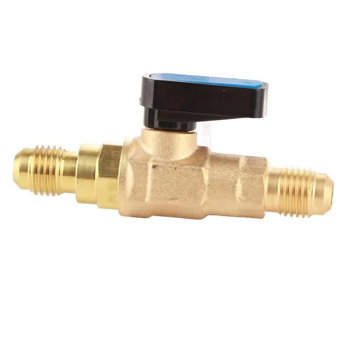 Écrou De Réfrigérant 1/4 SAE En Laiton - Pour Climatisation, HVAC, Systèmes De Réfrigération - Hauteur 13 Mm