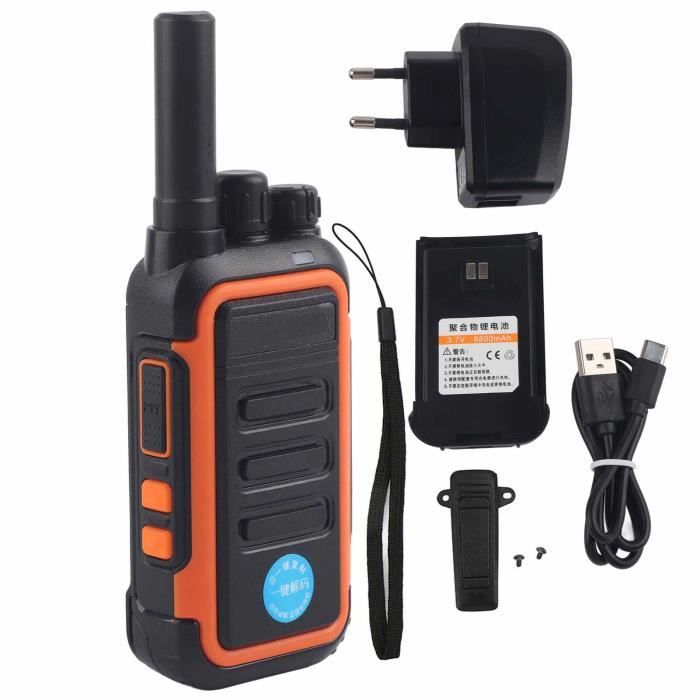 2 Clips Ceinture Pour Talkie-Walkie Harris 7300 - Accessoire Radio Bidirectionnelle