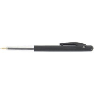Stylos BIC M10 Noir - Lot De 3 - Bille Rétractable 0.4mm - Idéal Pour Bureau Et école
