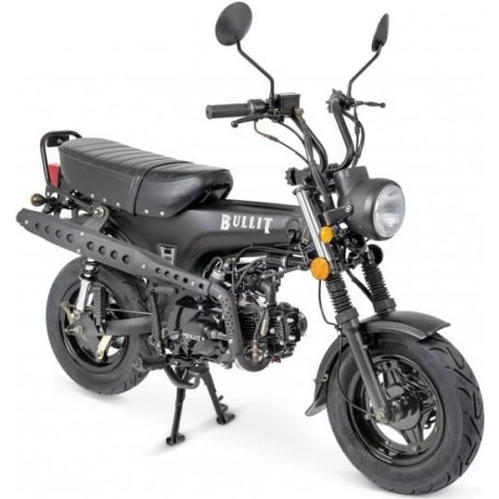 Moto DAX Bluroc Heritage 50cc - - sans montage et mise en routesans montage et mise en route Noir Mat-