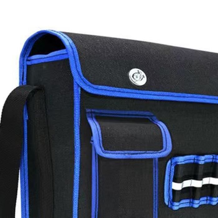 Sac à Outils En Toile Noire Robuste 510212BLK - Fourre-tout Polyvalent 12x6x10 Pouces - Neuf