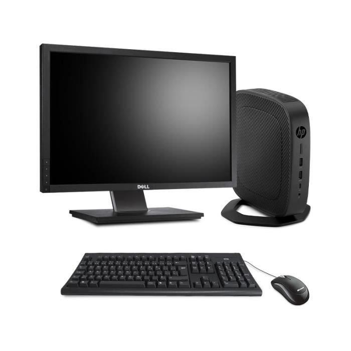 Ordinateur de bureau HP Thin Client T640 USDT SSD + Écran - vue 2