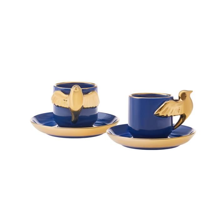 Coffret de tasses à expresso - KARACA - Nossa - 12 pièces - Pour 6