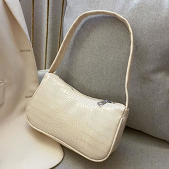 Kris Anna Hobo Sac A Main Portés Épaule En Cuir Pu Pour Femme Noir