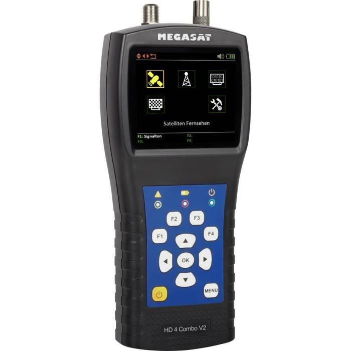 Pointeur satellite - MEGASAT - HD 4 Combo V2 - Écran 27 pouces - Mesure tous signaux - Design compact