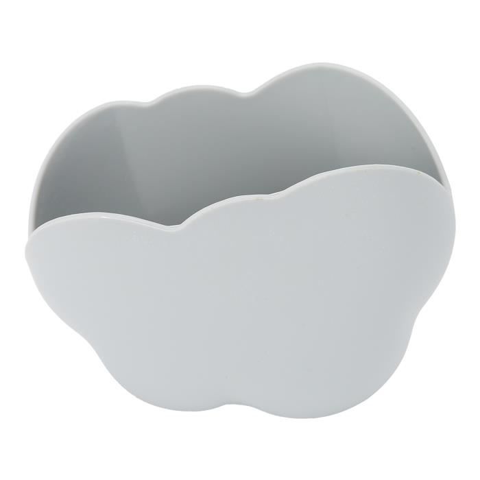 8 Supports Muraux Adhésifs Pour Rouleaux - Sacs Poubelle, Papier Aluminium, Film étirable, Blanc