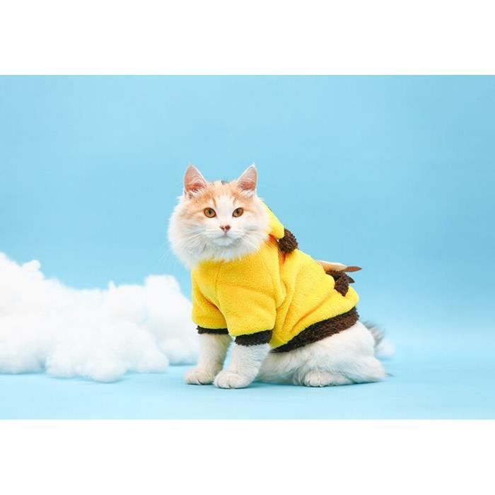 Vetement Ensemble Avec Capuche Pour Chien Chat Cdiscount