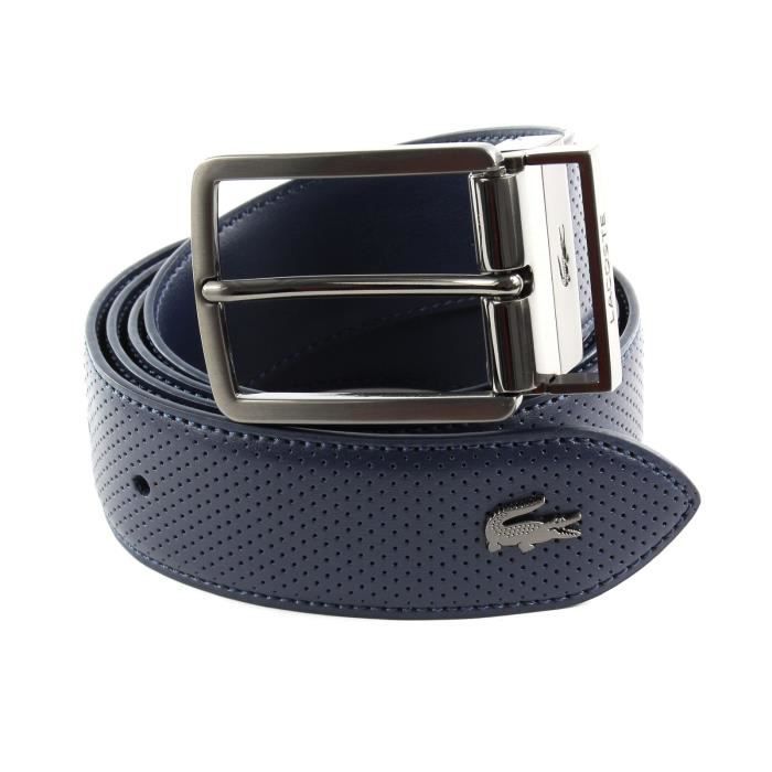 ceinture lacoste reversible