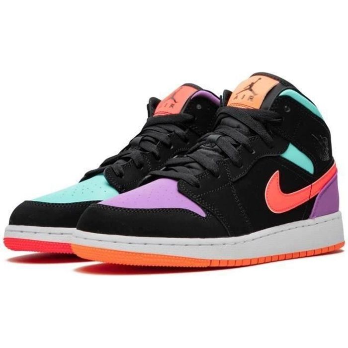 Basket NIKE Air Jordan 1 Mid Chaussures de Jordans One AJ 1 pour ... Basket NIKE Air Jordan 1 Mid Chaussures de Jordans One AJ 1 pour ...