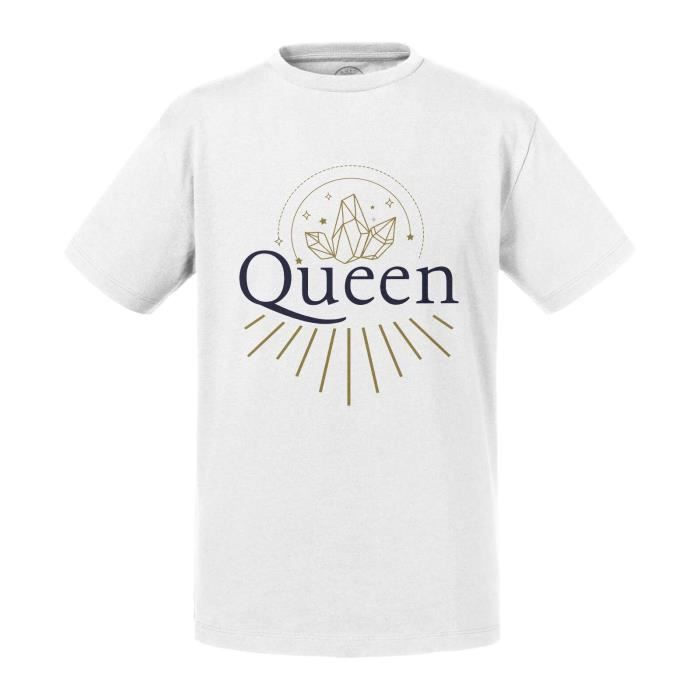 T shirt top queen enfant