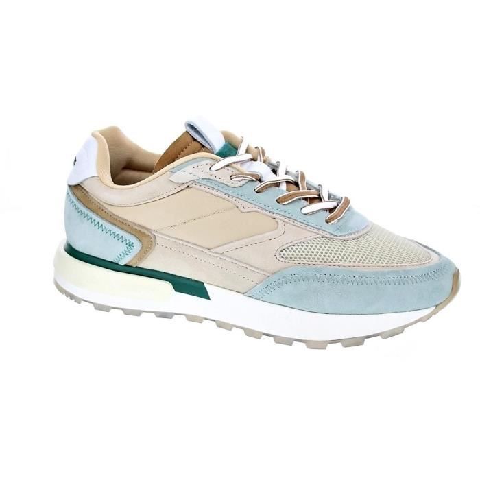 Baskets Basses HOFF CITY Amsterdam - Cuir Et Textile - Couleur Gris - Pour Femme