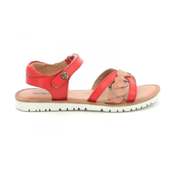 kickers fille sandale